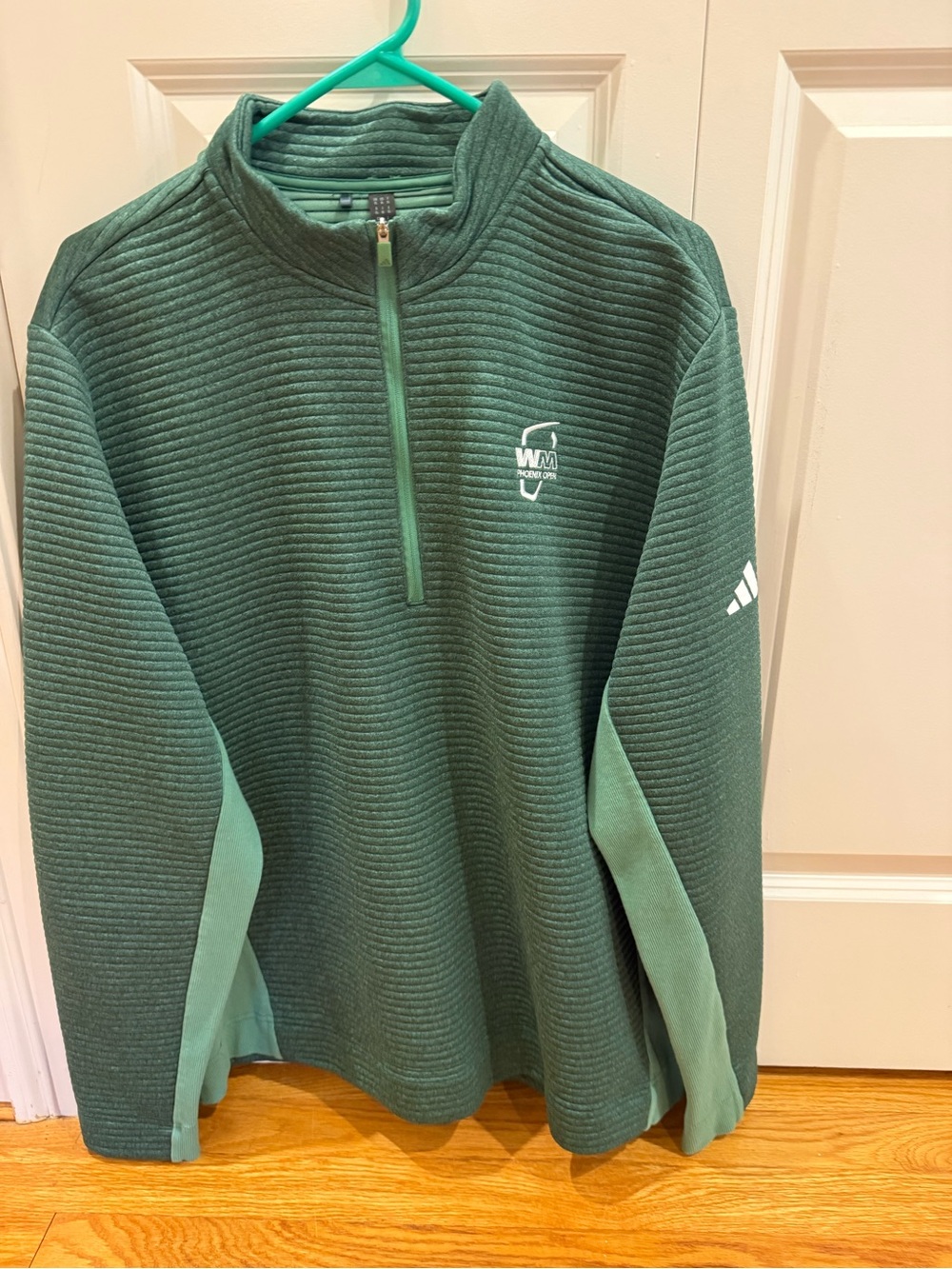 Waste Management Adidas Quarter Zip Pullover XL